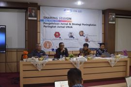 Unja publisher LPPM adakan sharing session tata kelola jurnal tingkat Universitas