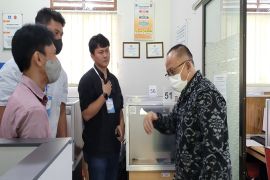 Rektor Unja pantau pelaksanaan UTBK-SNBT 2023