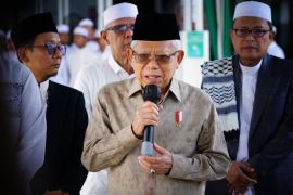 Wapres Ma'ruf Amin tegaskan komitmen Indonesia target nol emisi karbon 2060