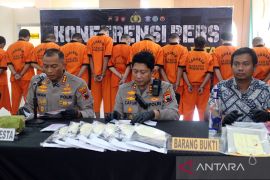 22 pelaku penyalahgunaan narkoba ditangkap polisi