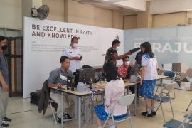 Jelang Pemilu, Disdukcapil Surabaya jemput bola rekam KTP-el keliling sekolah