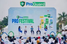 ProGuard Antibacterial Body Wash sosialisasikan perlindungan diri dengan olahraga dan mandi