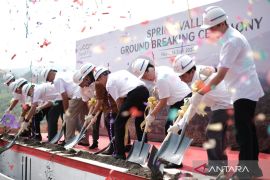 Ketua AREBI Bogor resmikan ground breaking perdana di Sentul City