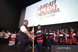 Menpora Dito lepas Tim Tays Bakers Barati untuk Gothia Cup 2023