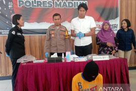 Polres Madiun tangkap pembunuh wanita di kamar indekos