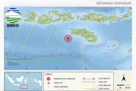 Gempa magnitudo 5.3 guncang Sumba Barat Daya