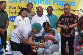 Dinkes Papua sebut imunisasi IPV2 aman diberikan kepada bayi 9 bulan