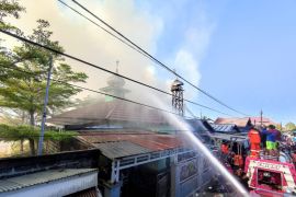 Kebakaran di Kuin Cerucuk Banjarmasin hanguskan 15 rumah
