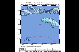Gempa magnitudo 5,3 guncang  NTT