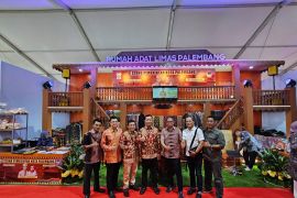 Pemkot Palembang perkenalkan rumah limas di Indonesia City Expo 2023