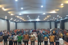 Kesbangol gelar pembinaan ideologi Pancasila warga Kota Jayapura