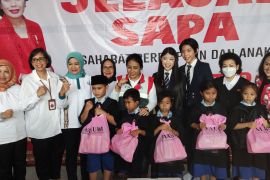 KemenPPPA serahkan satu ton ikan untuk anak-anak Bantar Gebang Bekasi