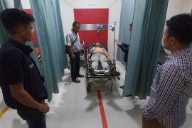 Wirman, seorang pedagang di Bukittinggi ditembak kawanan perampok