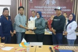 Jumlah Bacaleg di KPU Samarinda menyusut  saat perbaikan berkas