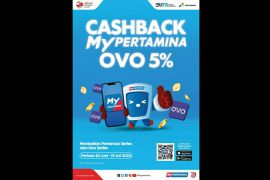 Aplikasi MyPertamina beri "cashback" 5 persen pakai Ovo