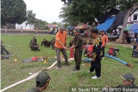 BPBD Balangan berikan pelatihan kesiapsiagaan bencana kepada Satlinmas