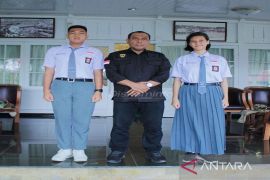 Wiradinata dan Nadirawakili jadi wakil Sultra di Paskibraka Nasional 2023