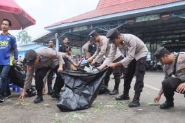 Polres HSS gelar kerja bakti pembersihan serentak
