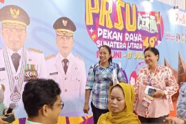 Dinkes Sumut berikan pelayanan gratis kepada pengunjung PRSU