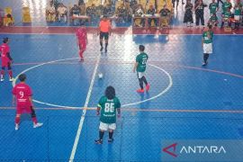 Polresta Banjarmasin hajar FW UMKM 10-1 di Porwarda Kalsel