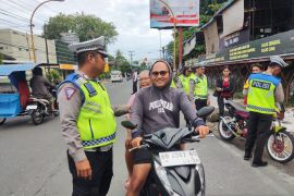 Polres Sibolga tegur 111 pengendara pada Operasi Patuh 2023