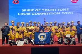 UKM Paduan Suara Udinus juara "Spirit of Youth Tone Choir Competition 2023"