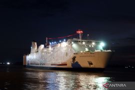 Kapal penumpang Dharma Kartika II, berfasilitas mewah tiba di Banjarmasin