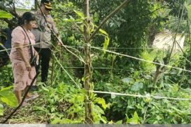 Balita hilang ditemukan meninggal di irigasi persawahan