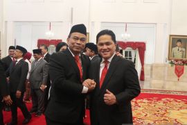 Menteri Erick Thohir ingin Wamen Rosan Roeslani bawa BUMN bersaing global