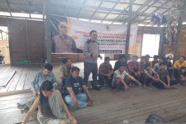 Sosialisasi Revitalisasi Nilai-Nilai Pancasila sasar warga pinggiran Meratus.
