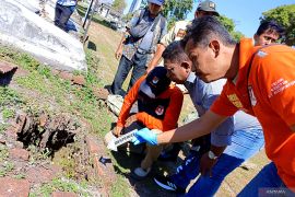Polisi identifikasi temuan kerangka di Makam Belanda Surabaya