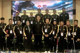 Menpora Dito lepas tim sepak bola amputasi Indonesia ke Malaysia
