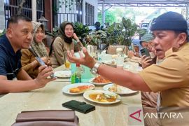 Kabiro Antara Babel Silaturahmi dengan Staf Ahli Bupati Bangka