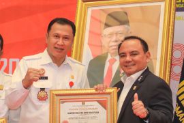 Kakanwil Kemenkumham Sumut ikuti rapat koordinasi pengendalian dukungan manajemen