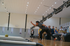 Atlet boling 10 provinsi tanding pemanasan di Kejuaraan Leanpuri Cup 2023