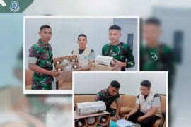 CSR PT Poso Energy beri dukungan sarana prasarana pada Batalyon Infanteri 714/Sintuwu Maroso