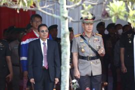 Kapolda Kaltara menghadiri Syukuran Peringatan HUT Kodam IV/Mulawarman