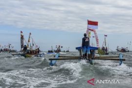 Tradisi hajat laut di Pantai Barat Pangandaran