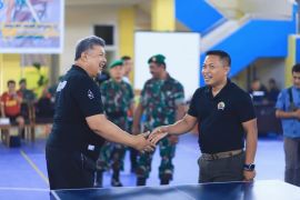 Wako Solok hadiri pembukaan turnamen tenis meja Danrem Cup 032/Wirabraja Tahun 2023