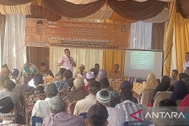 Estrit sosialiasi Ranperda Tramas dan Tibum di Aekkanopan