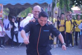 Peringati HUT ke-2 KPOTI HSS gelar dua hari perlombaan olahraga tradisional