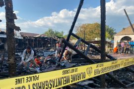 Empat rumah di Balangan dilalap api termasuk milik PNS