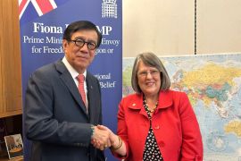 Menkumham promosikan kebebasan beragama Indonesia di hadapan anggota parlemen Inggris