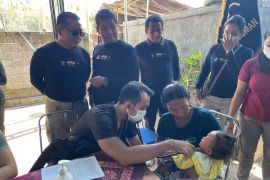 Kemenkumham Bali adakan pemeriksaan kesehatan gratis tekan tengkes