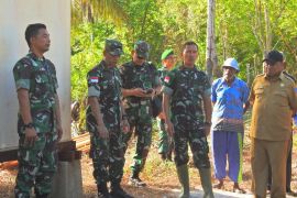 Danrem 172/PWY tinjau lokasi TMMD ke-117 di Sarmi