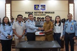 27 imigran asal Myanmar dipindah ke Pekanbaru
