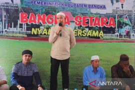 Bupati Bangka gelar syukuran pulang dari Tanah Suci Mekkah