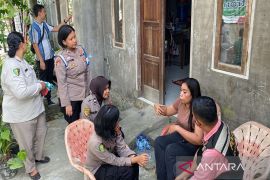Polres Sergai datangi rumah  korban begal dan lakukan trauma healing