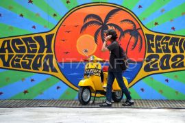 Aceh promosikan pariwisata lewat konvoi komunitas vespa nusantara