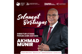 Akhmad Munir dilantik menjadi Direktur Utama Perum LKBN ANTARA
